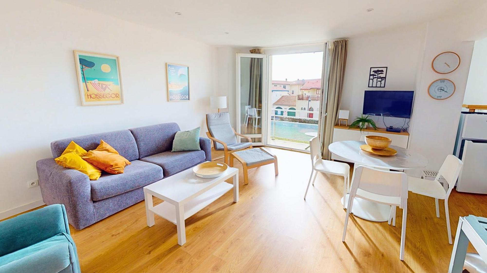 Sable - Appartement Renove Pour 4 Personnes Soorts-Hossegor Extérieur photo